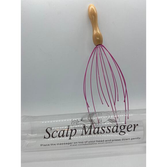 Scalp Massager Pink - Picture 1 of 3